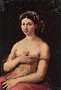 RAFFAELLO Sanzio La fornarina or Portrait of a young woman oil painting artist